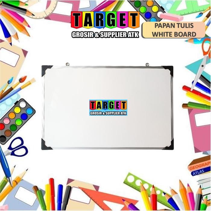 

PAPAN TULIS / WHITEBOARD / PAPAN TULIS GANTUNG - 60x80