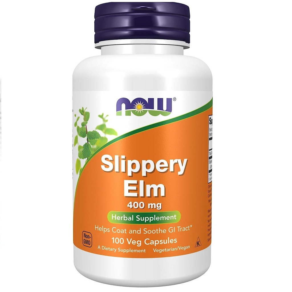 

Now Food, Slippery Elm 400mg, 100 VegeCap