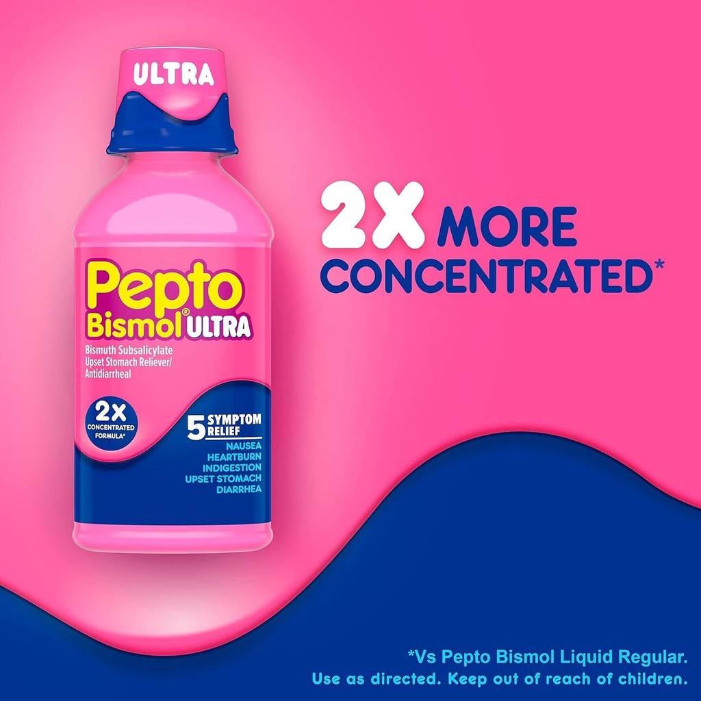 Pepto Bismol, Pepto Bismol Ultra, 12 fl oz (354 ml)