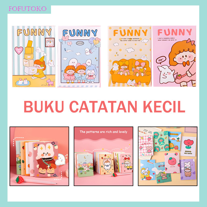 

Note Book Mini Cartoon / Buku Diary Aesthetic / Buku Diary Aesthetic
