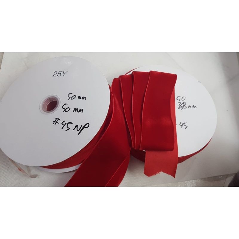 

1 Yard (90cm) - 5 cm NP | Pita Velvet Import Harga untuk 1 yard BUKAN 1 Rol