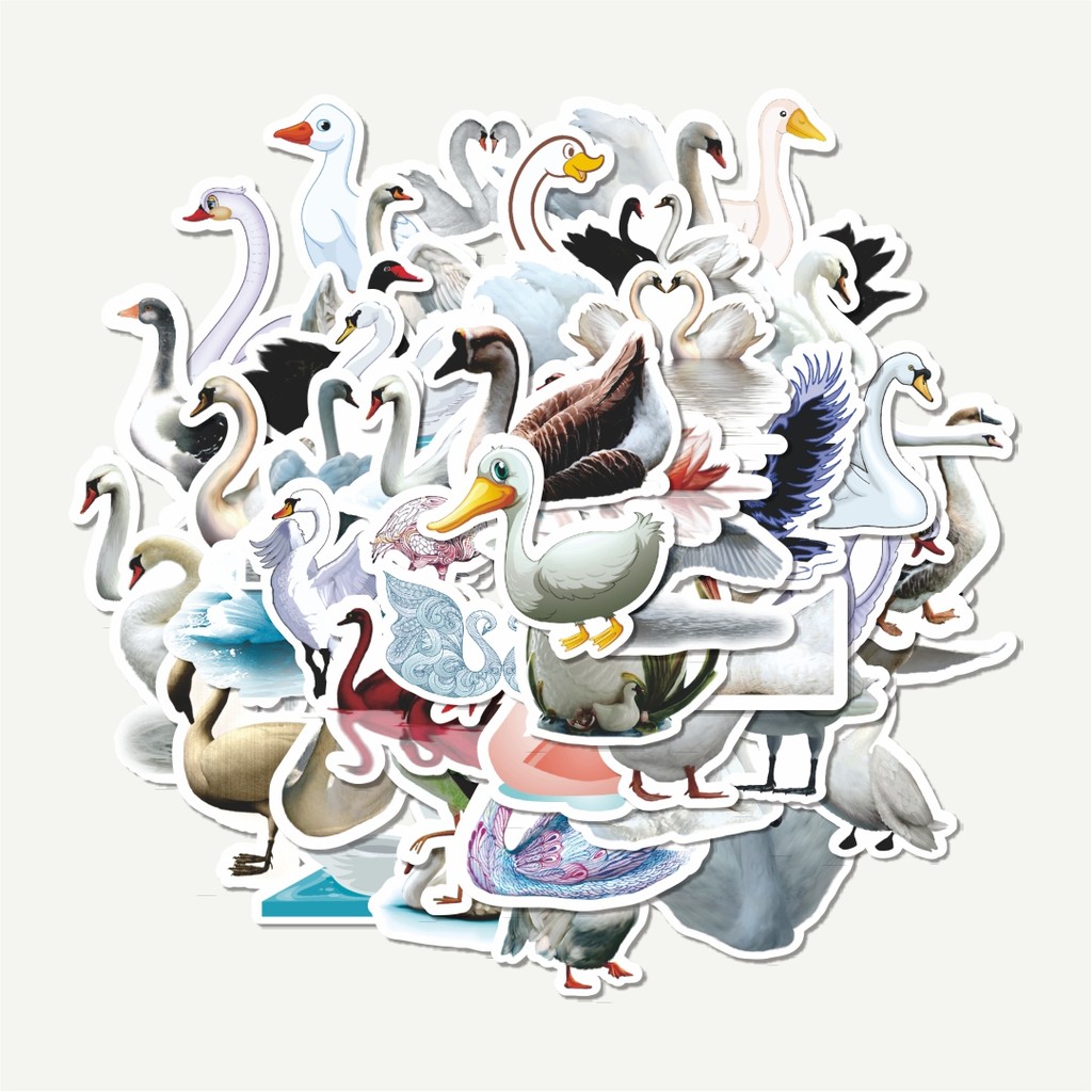 

Sticker Pack Stiker Swan Series 1 [Angsa] | Sticker TUMBLR | Stiker LAPTOP KOPER HELM
