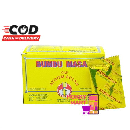 

1kg (HOKKY) Bumbu Masak Cap Atoom Bulan Atom Bulan Sachet Bumbu