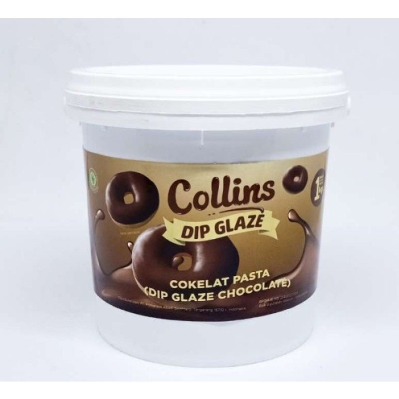

COLLINS Dip Glaze COKLAT [5kg/ 5000 GRM]
