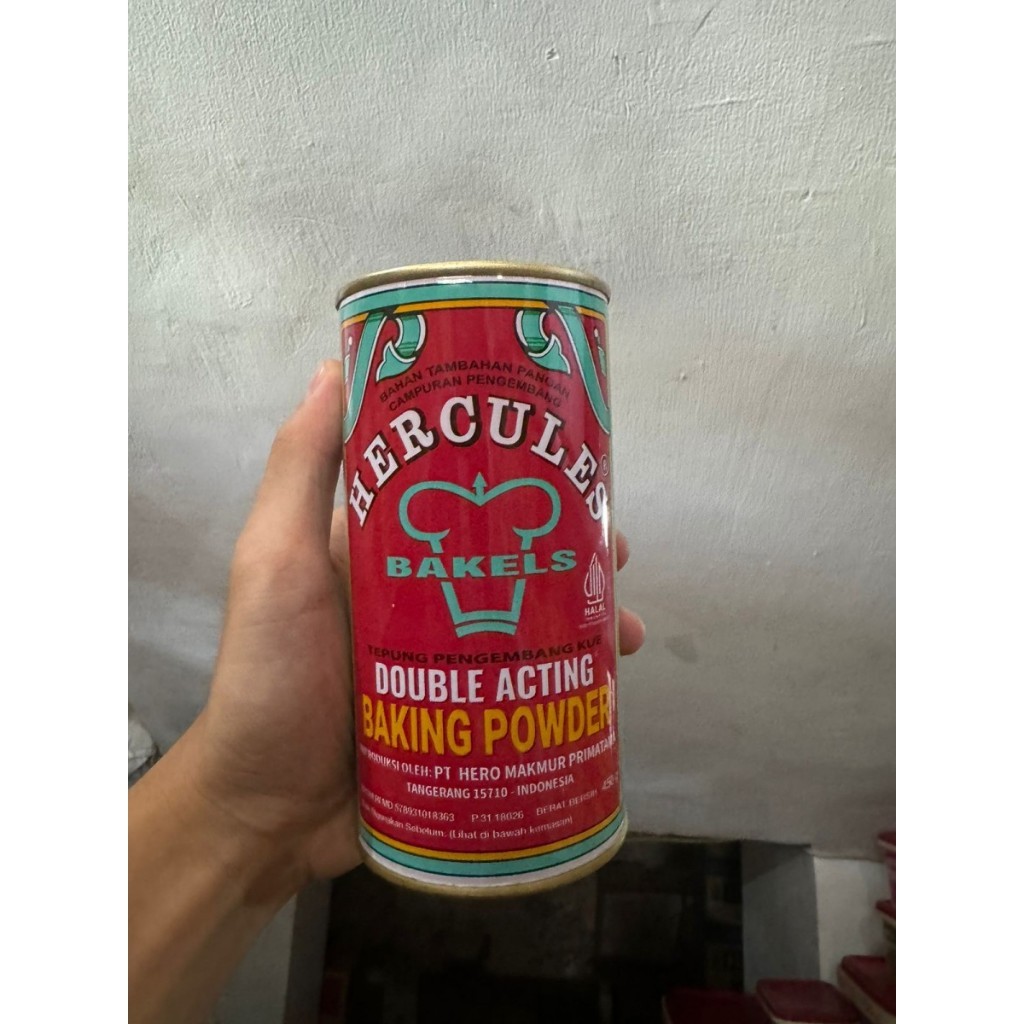 

Baking Powder Hercules - 450 Gram