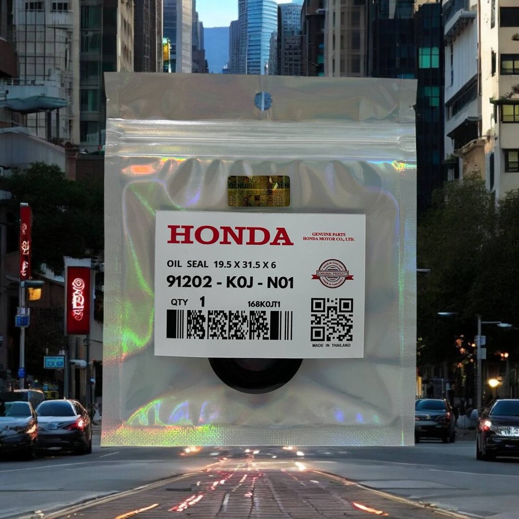 SEAL KRUG AS GENIO 91202-K0J-N01 SEAL KRUK BEAT STREET K1A SCOOPY 2020 F1 AHM ORI [ Oil Seal19.5X31.