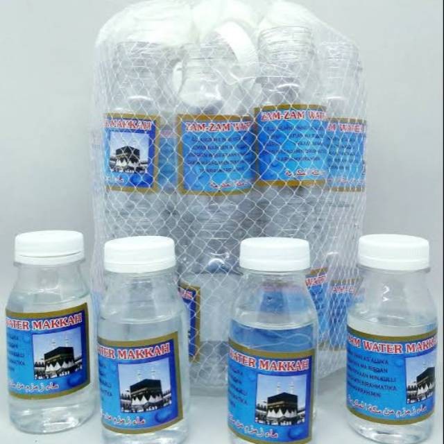 

Botol Air Zamzam Zam zam 80ml oleh oleh Haji Umroh