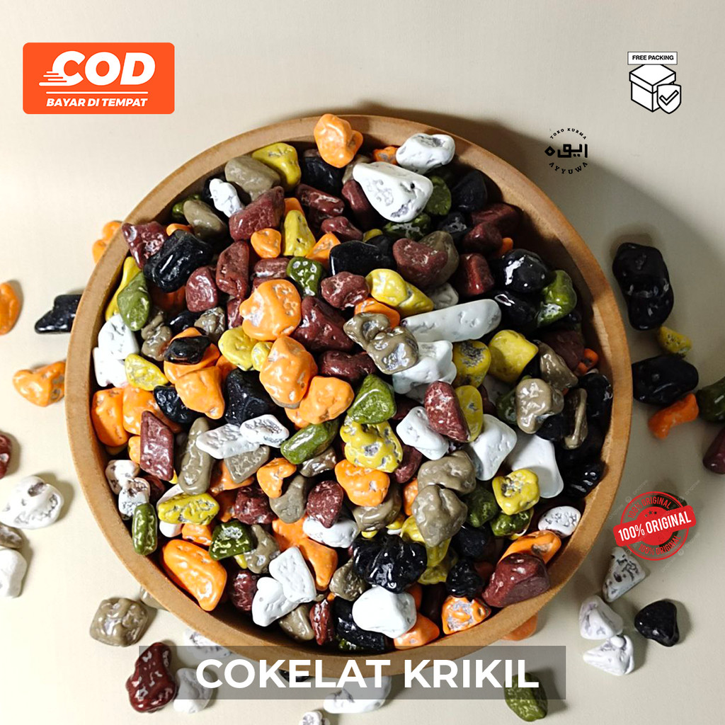 

COKLAT KERIKIL 100GR / COKELAT BATU OLEH OLEH HAJI DAN UMROH MURAH