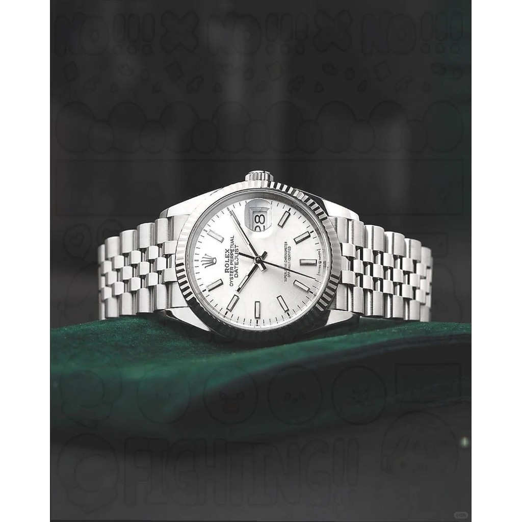 Jam tangan pria kasual high-end fashion original business watch mewah kalender asli trendi Rolex wat