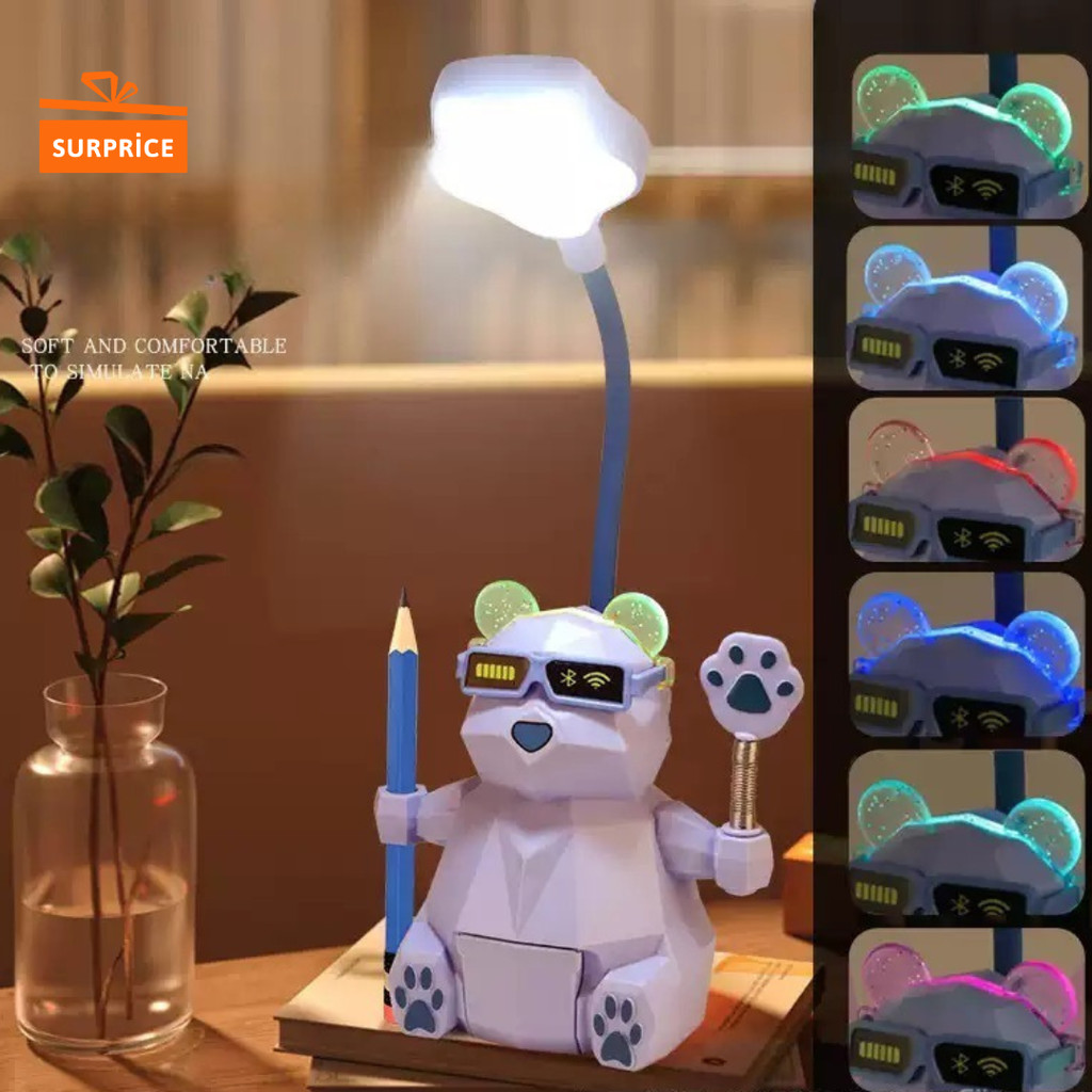 

Surprice Lampu Belajar Bear Robot / Lampu Belajar Rautan / Lampu Belajar Lucu / Lampu Tidur
