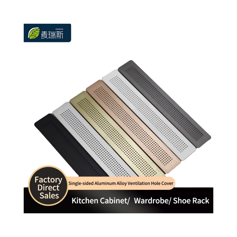 Snap-On Cabinet Ventilation Grille Wardrobe Shoe Storage Cabinet Kitchen Cabinet RV Built-in Applian