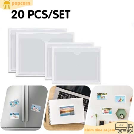 

20 PCS/SET Tag Label Holder 80*100MM