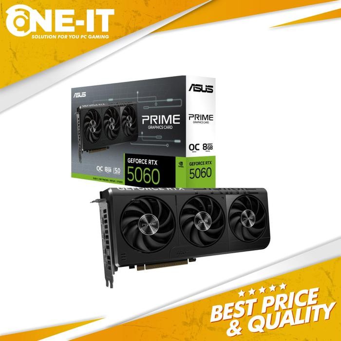 VGA ASUS PRIME GEFORCE RTX 5060 OC 8GB GDDR7 8G RTX5060 O8G