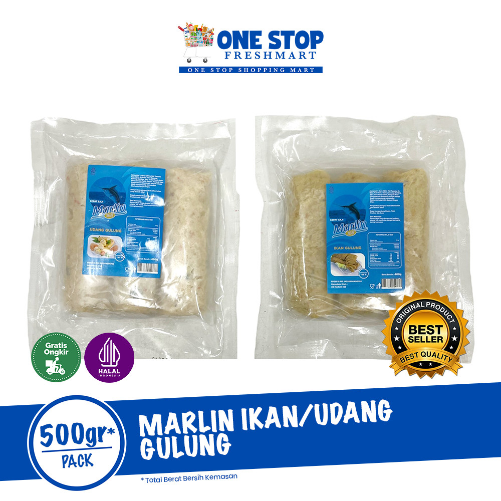 

UDANG GULUNG MARLIN 168 400GR / IKAN GULUNG MARLIN 168 400GR
