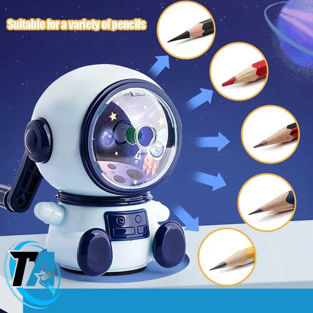 

XIAOLINGJING Rautan Pensil Manual Pencil Sharpener Mini Astronaut - 18117