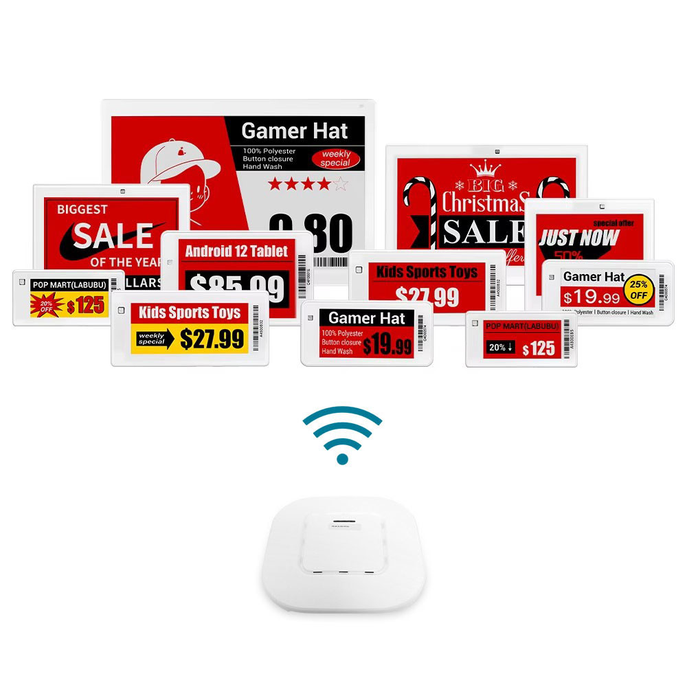 

Electronic Shelf Label Price Tag E-paper E-Ink Screen ESL Digital System for Supermarket Warehouse Convenience Chain Store