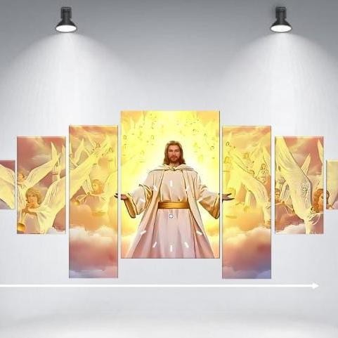 JAM DINDING KRISTIANI/JAM DINDING YESUS/HAMPERS NATAL - Orange