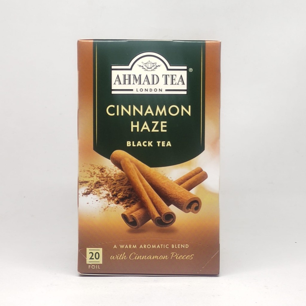 

AHMAD TEA CINNAMON HAZE BLACK TEA 40GR
