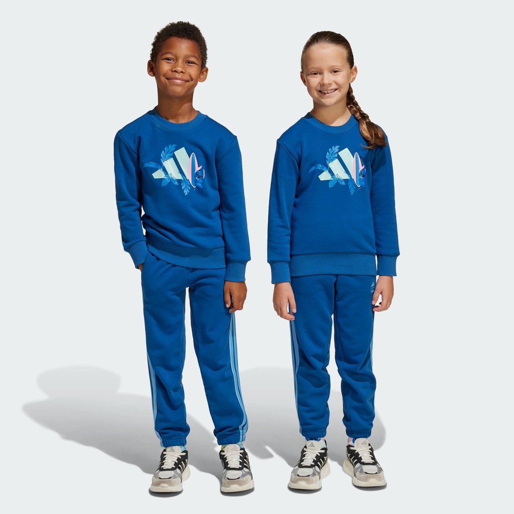 adidas Lifestyle adidas Disney Lilo & Stitch Jogger Set Kids Unisex Blue JF3660
