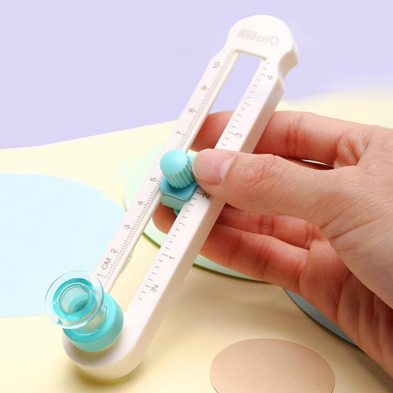 

Circles Cutter Tool Round Cutting Knife D IY Compass Circles Cutter 360 Adjust Scrapbooking Cutters Circular Paper Scrapbooking