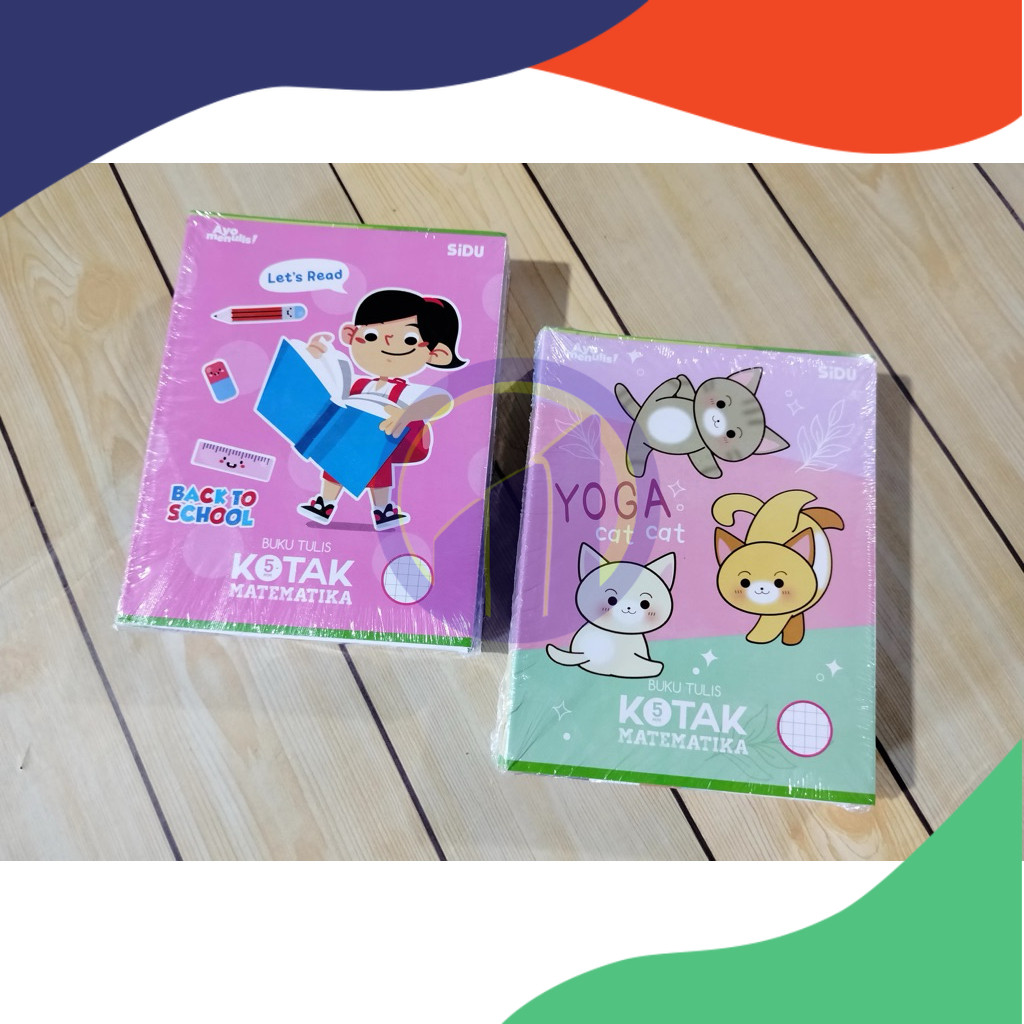 

(Pack=5Pcs) Buku Kotak Kecil Sidu Matematika Isi 100 Lembar