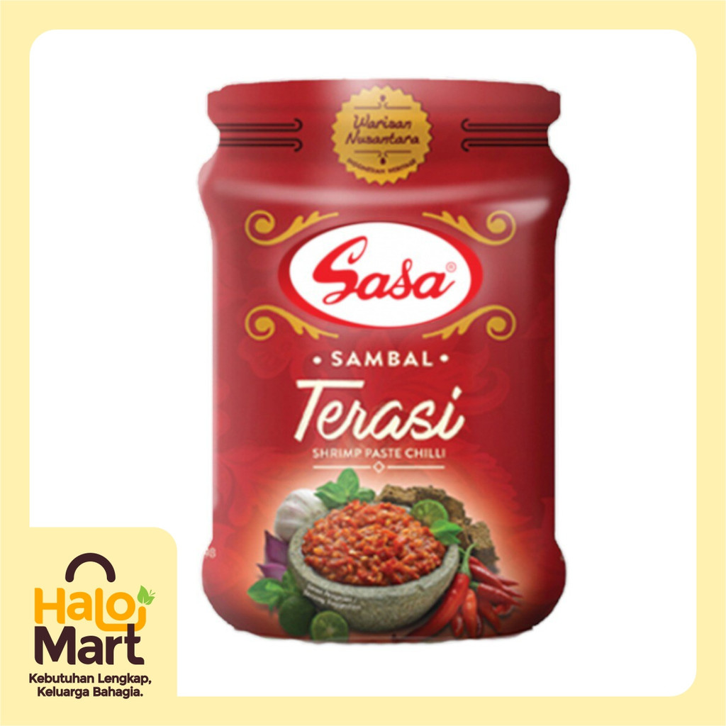 

SASA SAMBAL TERASI BOTOL KACA 180G