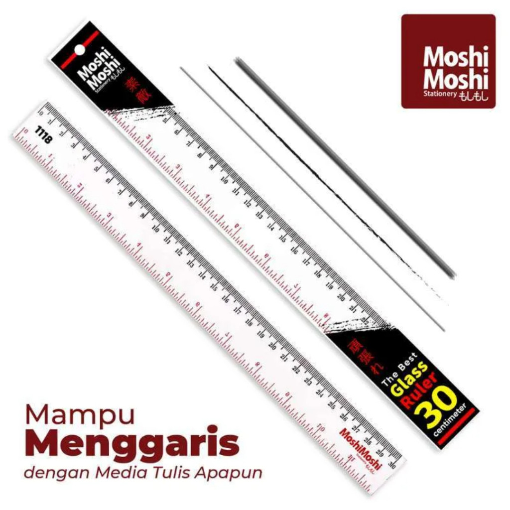 

Penggaris Plastik 30 cm | Mistar Plastik Tebal dan Jernih | Alat Ukur Sekolah dan Kantor