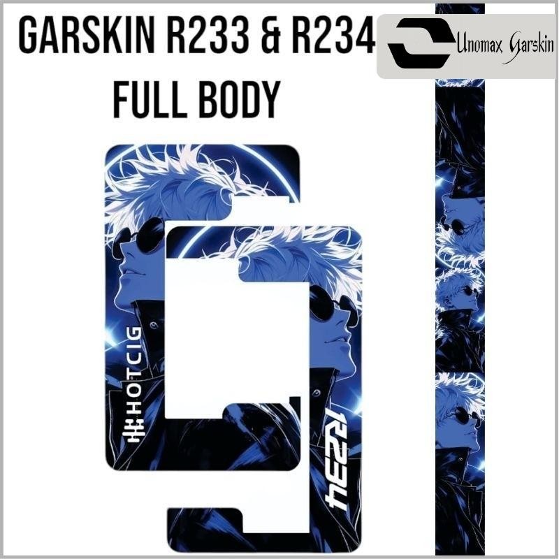 

[UNOMAX GARSKIN Stiker Garskin R²³⁴ Fullset Original Desain Full Motif Bisa Custom Anti Air Tahan Lama