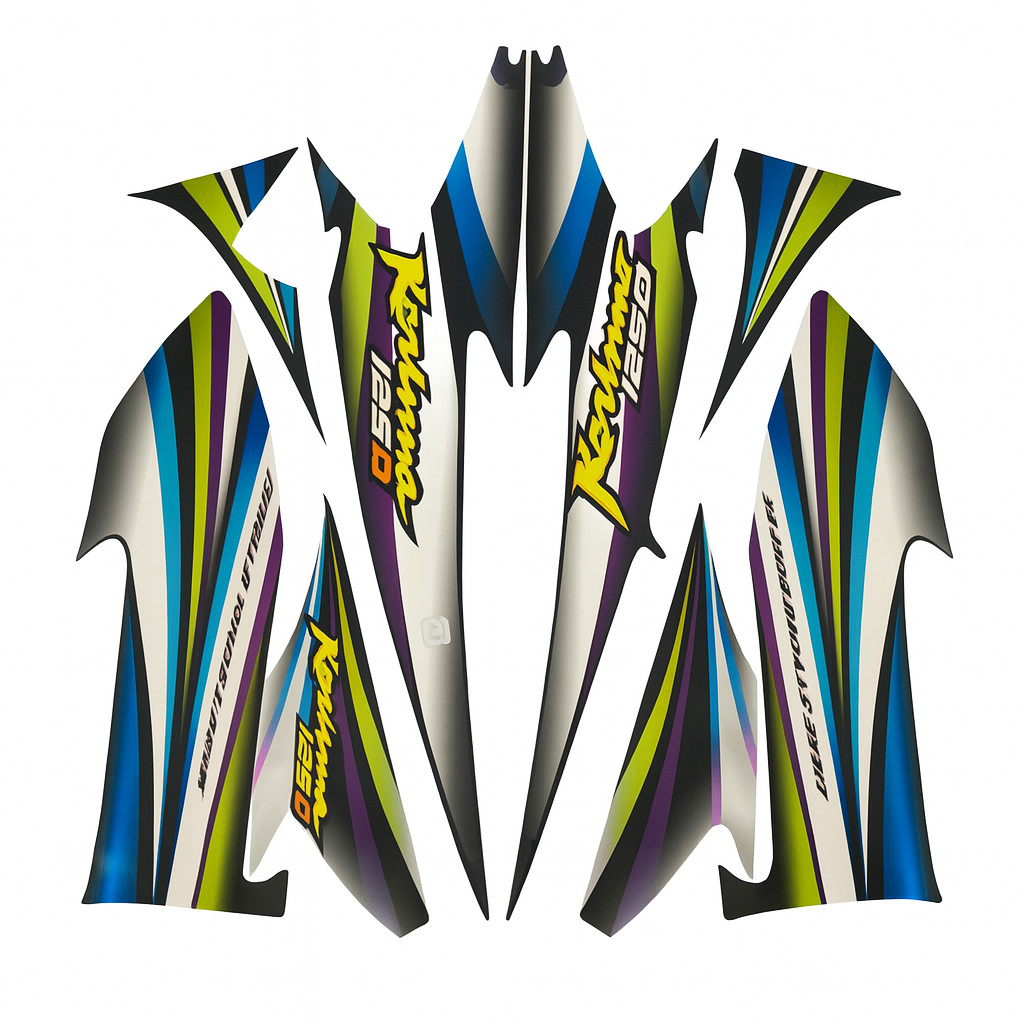 STRIPING LIST HONDA KARISMA 125D TAHUN 2004