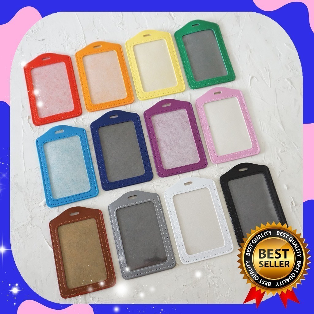 

NAME TAG KULIT/ ID CARD HOLDER KULIT