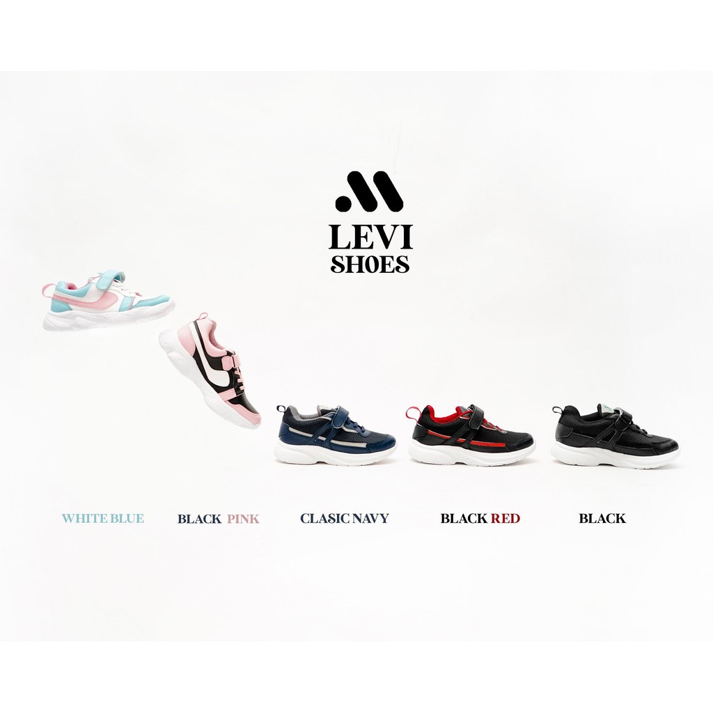 Sepatu Sekolah Anak Levi Shoes By Miliqi Unisex Premium