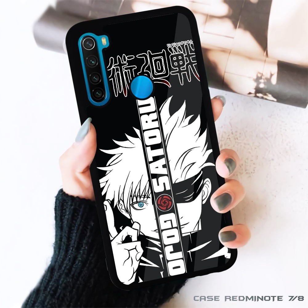 Case Glossy Xiaomi Redmi Note 6 7 8 PRO  | Redmi 7 7A 8 8A Pro |FR60| Anime Jujutsu Kaisen