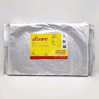 

COLATTA Dcore Dark Coklat Compound - pack 1kg