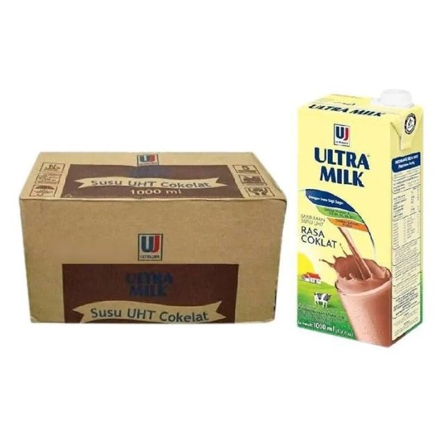 

Ultra Susu Cair UHT Steril Chocolate tpk 1000ml DOS