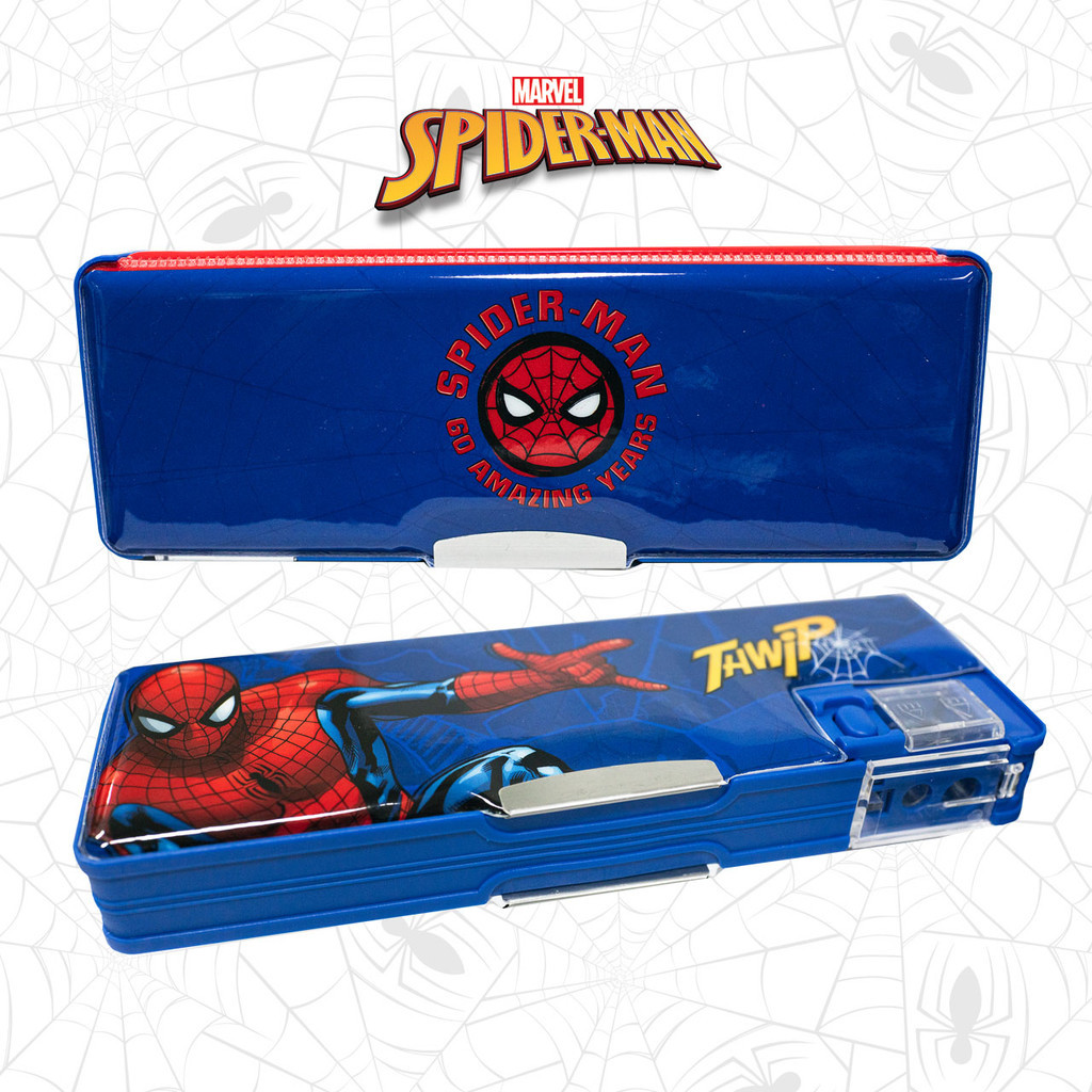 

COD Pencil case magnetic / tempat pensil magnet anak Karakter Frozen, Spiderman, Toy Story