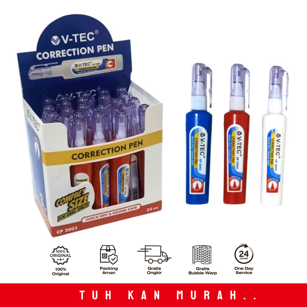 

CORRECTION PEN V-TEC TYPE CP 2003 PCS