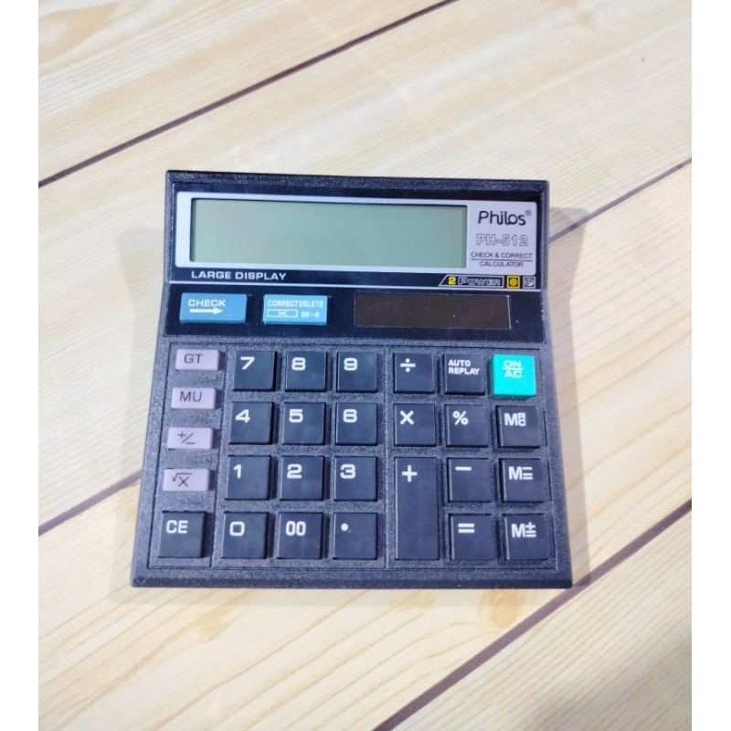 

(Pcs) Kalkulator Philos PH-512 (12 Digit) / Check Correct (Min. order 4 Pcs)