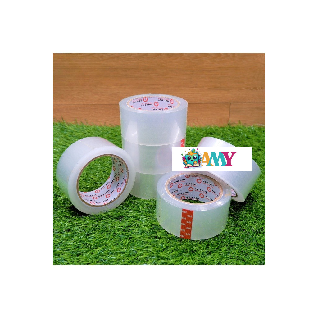

POLYBEST LAKBAN BENING 2INCH 6ROLL/SLOP AMY STASIONARY