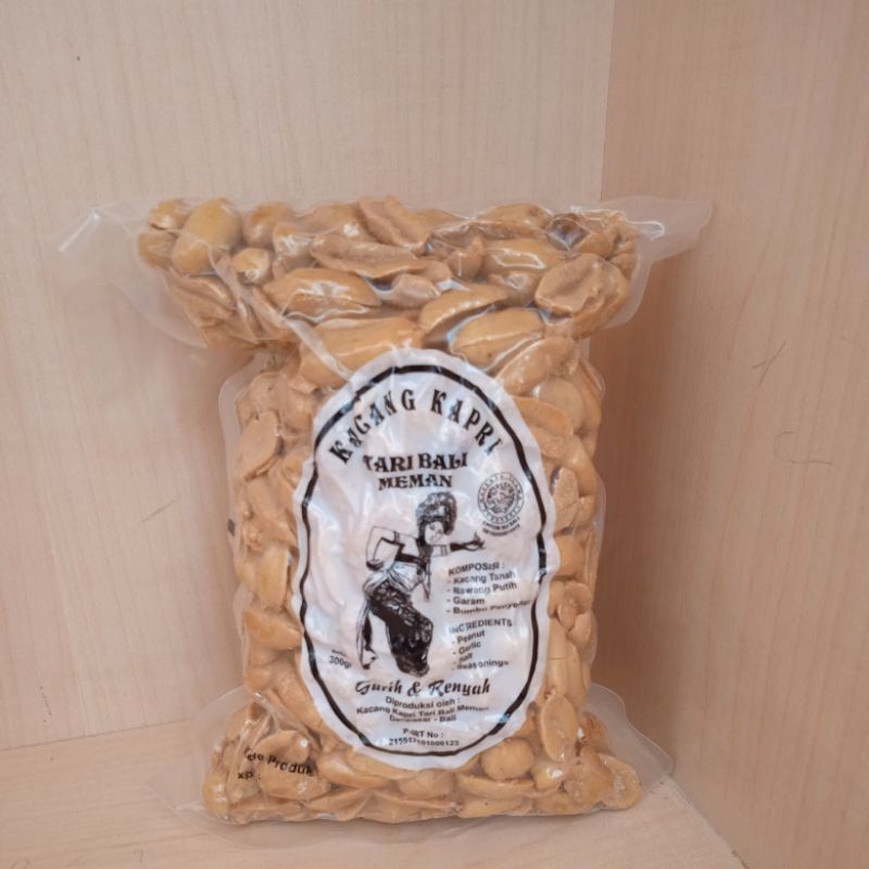 

Kacang Kapri Tari Bali Gurih Renyah Halal 350g