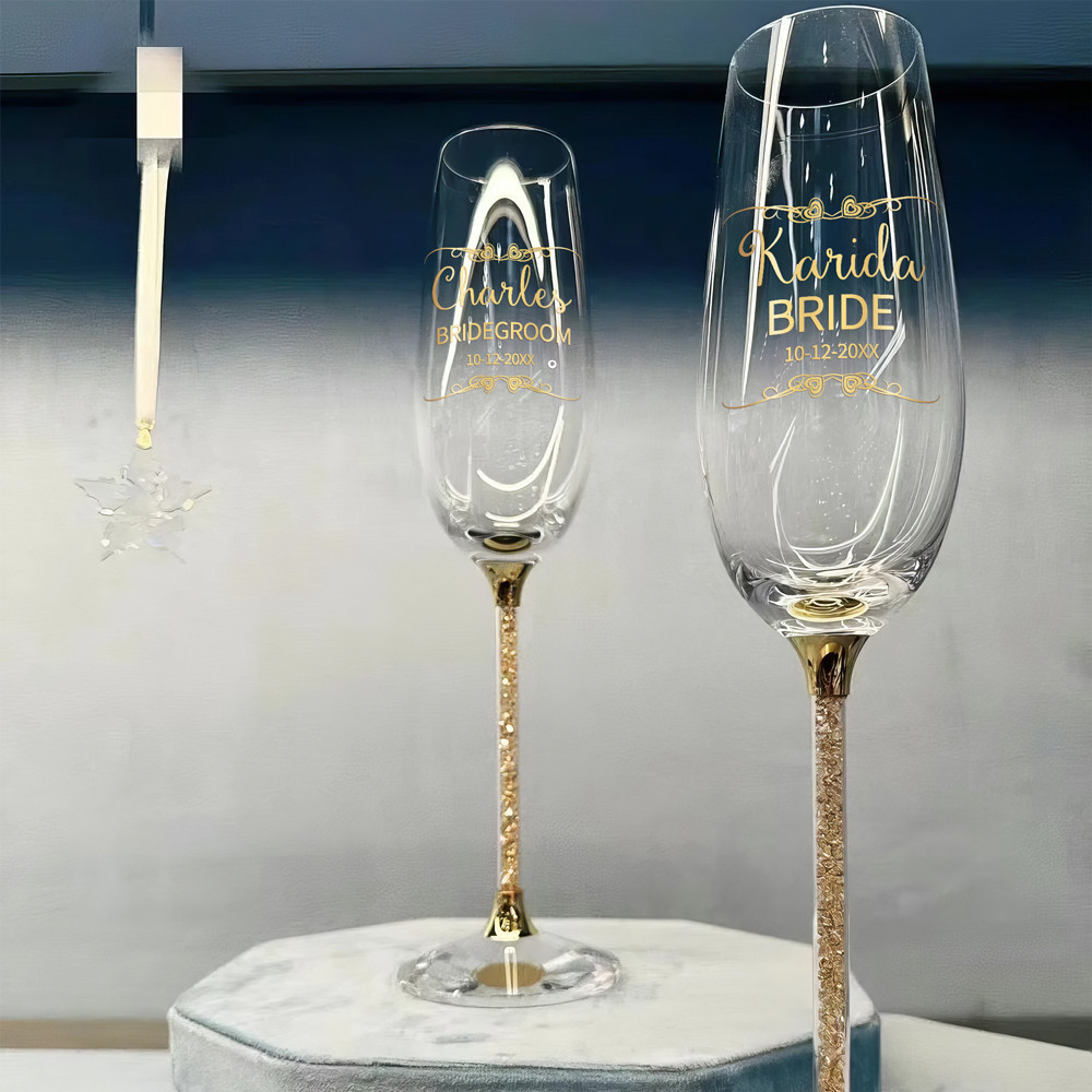 

Custom 3D UV Transfer Stickers Name Sticker Rose Gold Black Size 4PCS Lable For Cup Window Gift Box Birthday Event Party Decor