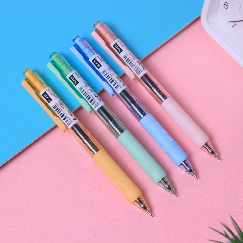 

Bantex Gel Pen 0.5 mm / Pulpen Sekolah Tinta Anti Macet Cepat Kering Soft Grip Pastel BG1103