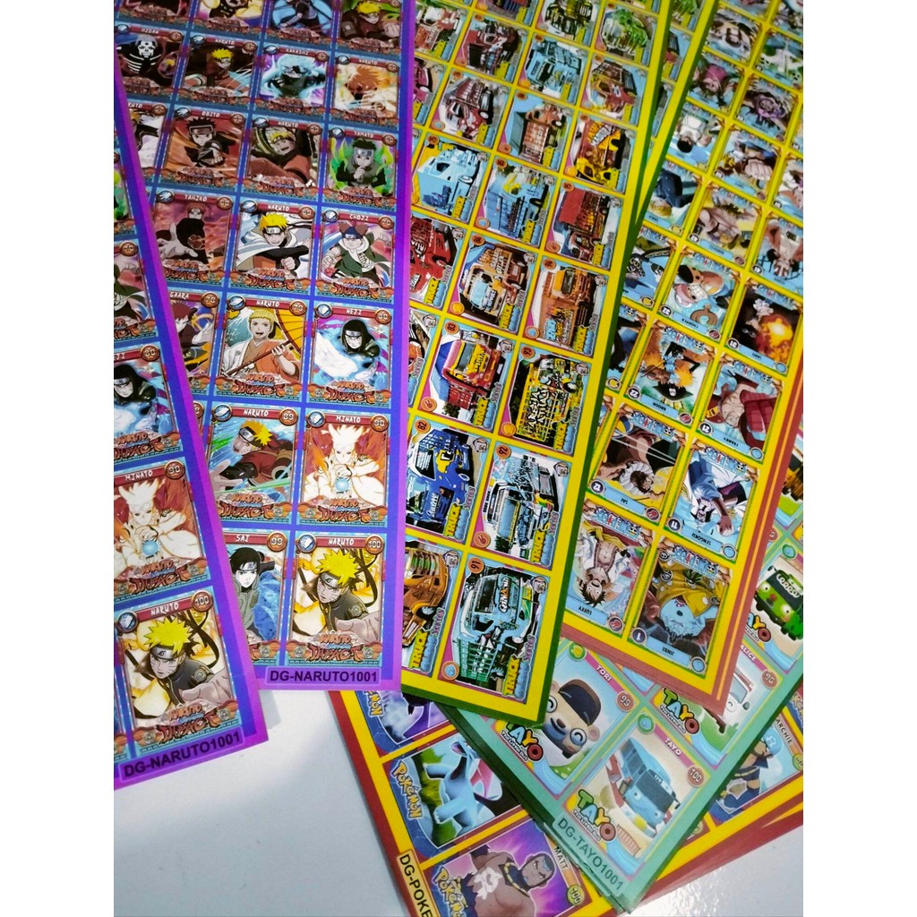 (10LEMBAR) GAMBAR ADU GEPOK ISI 1000/1LEMBAR ISI 100/MAINAN ANAK ADU GEPOK