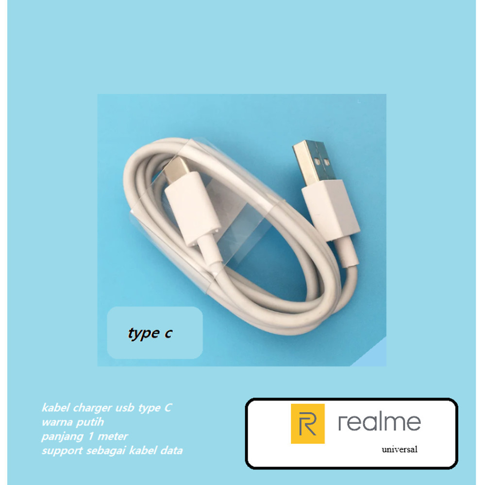 Usb type C kabel charger realme narzo N65 (RMX3997)