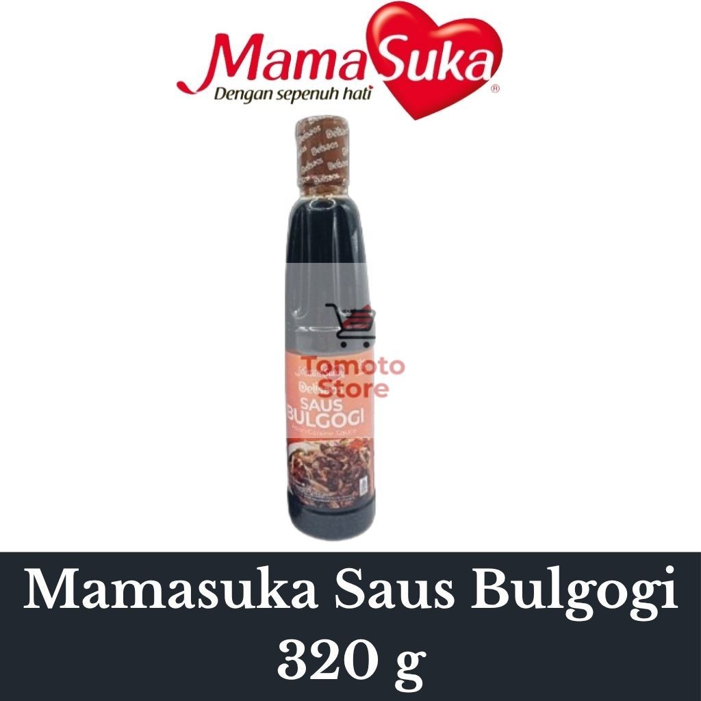 

✨ TOMOTOSTORE ✨ MAMASUKA Delisaos Saus Bulgogi 320 gr Saus Masakan Asia / Asian Cuisine Sauce