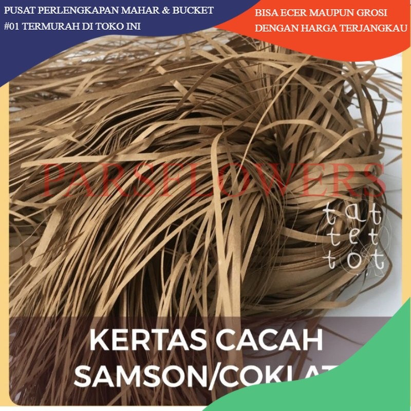 

PARSFLOWERSS KERTAS SERUT KERTAS CACAH SHREDDED PAPER BAHAN ISI BOX GIFT KADO