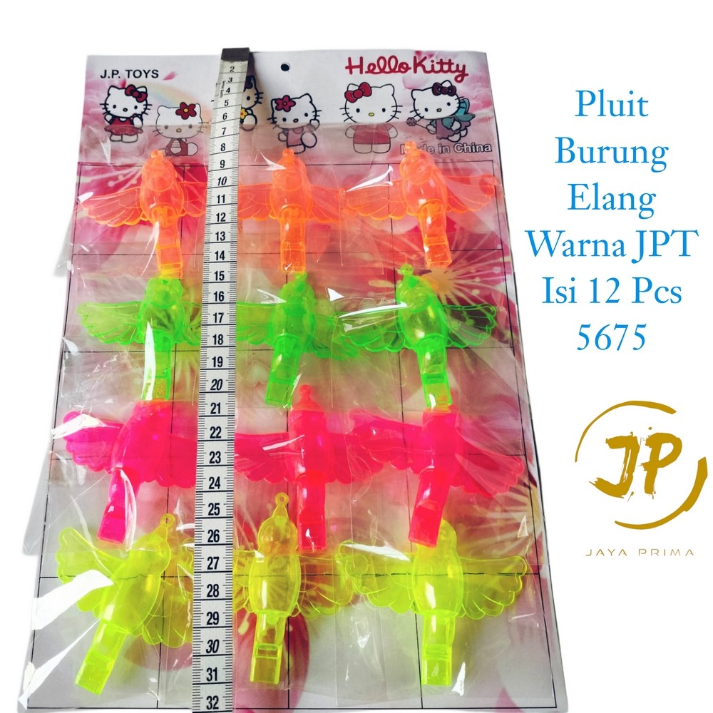 Mainan Anak Pluit Burung Elang Warna Isi 12 Pcs