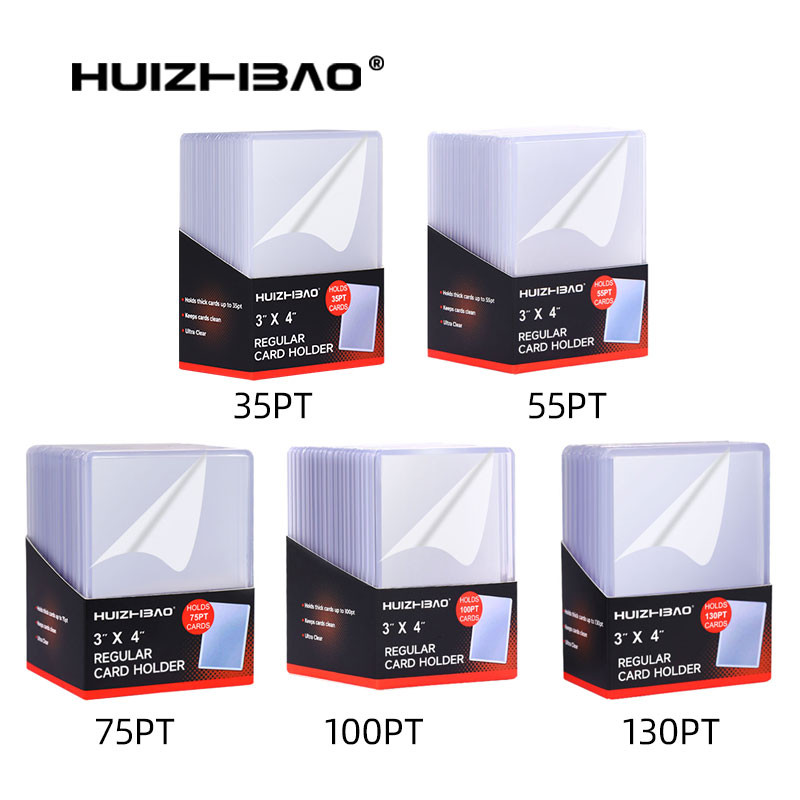 

35pt 55pt 75pt 100pt 130pt 180pt 260pt 360pt for top loader protector holder trading storage card Football baseball sport cards