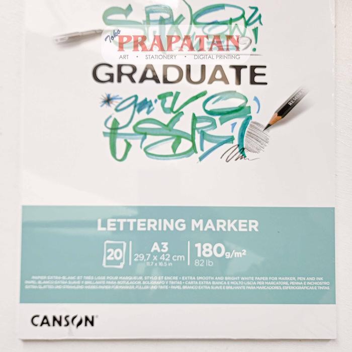 

GRADUATE Canson Drawing Pad A3 | Mix Media | Watercolor | Sketch - SKETCHING