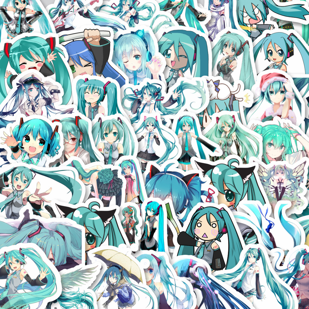 

Stiker Cutting Pack Stiker Music Series Hatsune Miku Mix 5 Isi 100Pcs Series Aesthetic Lucu Keren Untuk Koper Bahan Vynil