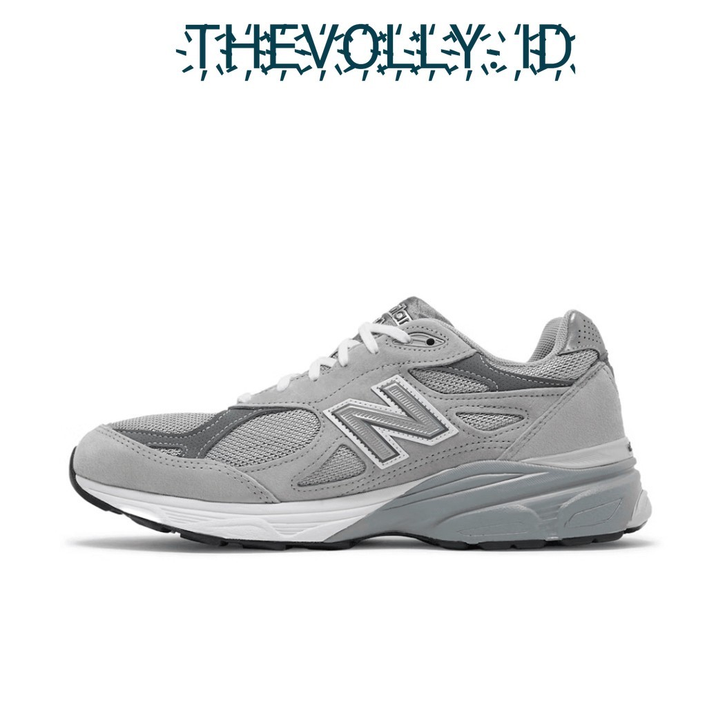 Sepatu NB New Balance 990 V3 Grey White M990GY3 BNIB Original / Sneakers Pria